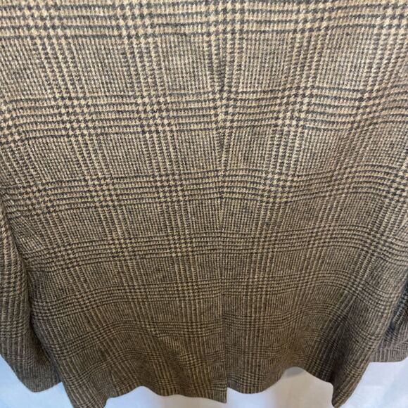 Orvis Men’s Dress Blazer Size 42L Gray Houndstooth Plaid Going Out Party - Picture 13 of 13